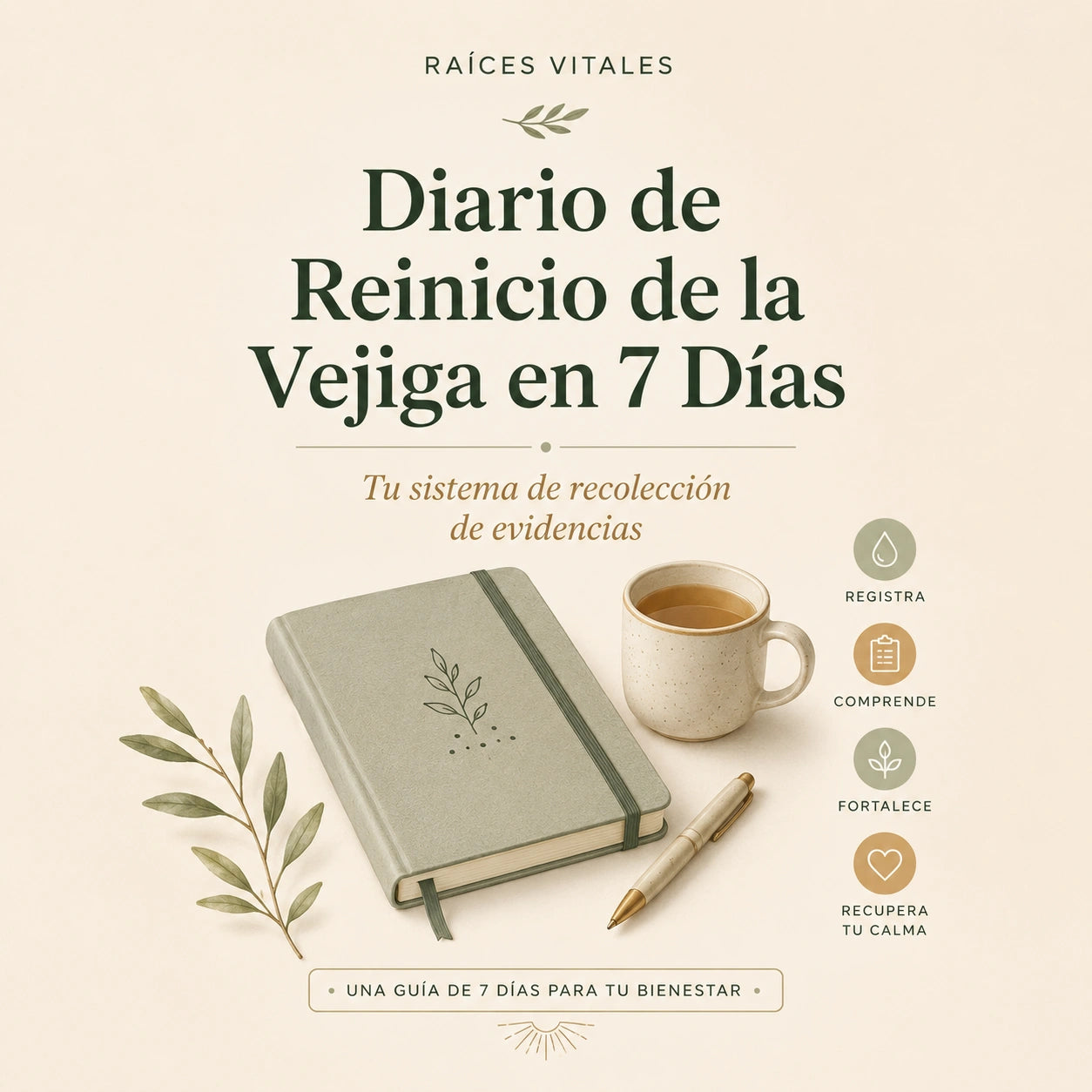Diario de Reinicio de la Vejiga en 7 Dias