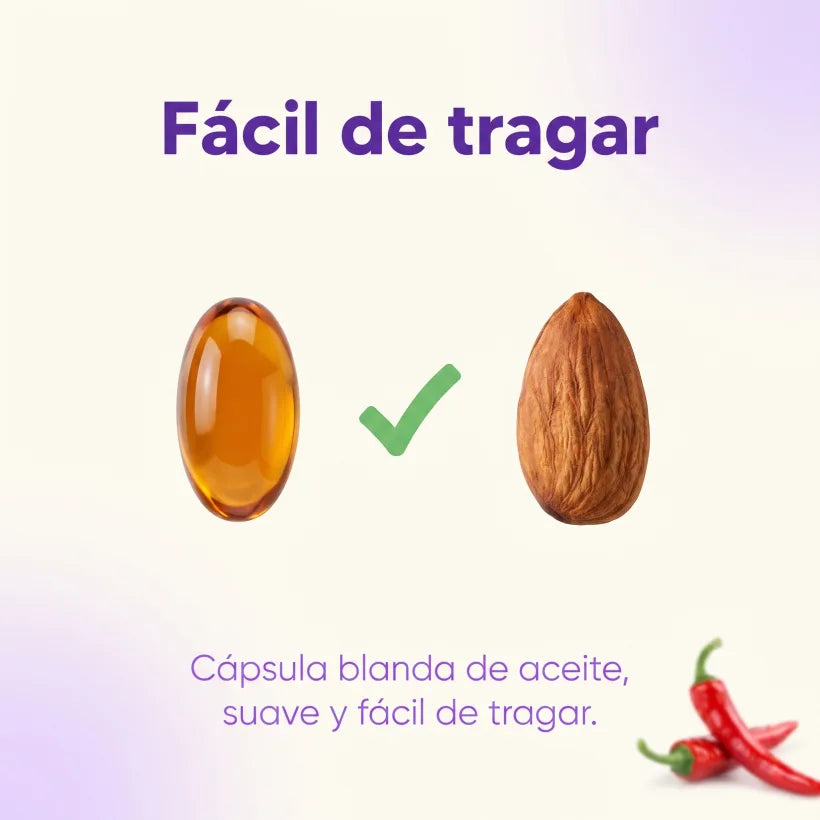 Cápsulas de Cayena · Fórmula Botánica 12 en 1
