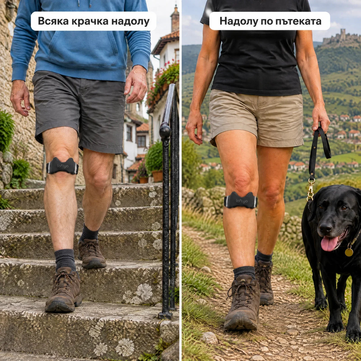 Laftya™ Лента за коляно
