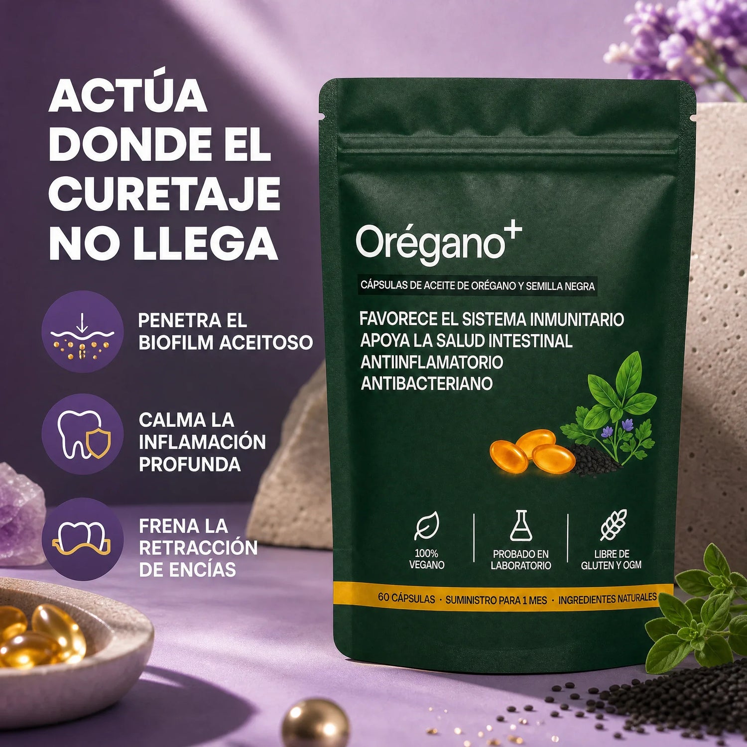 Laftya Orégano+ encías