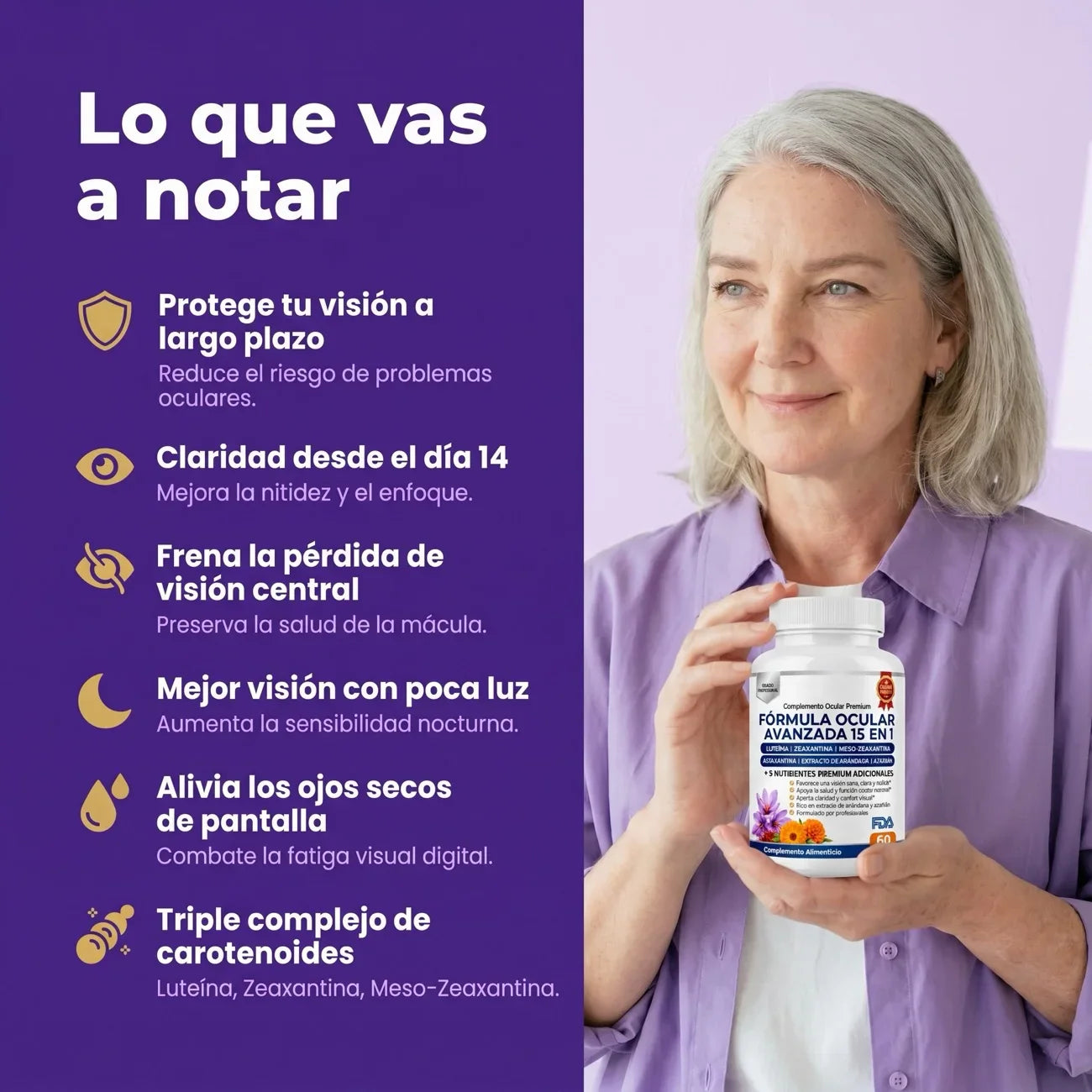 Visión Avanzada - Lo que vas a notar